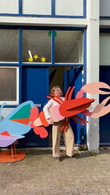 The making of a gigantic lobster! 🦞

Handcrafted, hand-painted and specially made to order, this larger-than-life creature is part of Atelier Toit, Studio ROOF’s creative playground.

A place where we give ourselves the freedom to experiment, explore the boundaries of design and bring unexpected ideas to life. From limited editions to one-of-a-kind creations, each piece is crafted and painted by hand in our atelier.

A special thank you to Sonia, an emerging artist who has been a wonderful help in bringing this giant lobster to life!